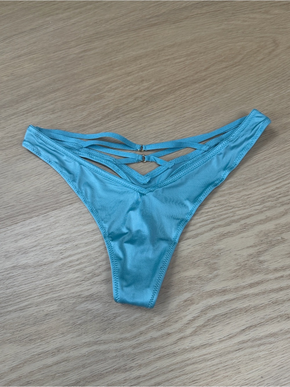 Victoria’s Secret Satin Strappy Thong Panty
